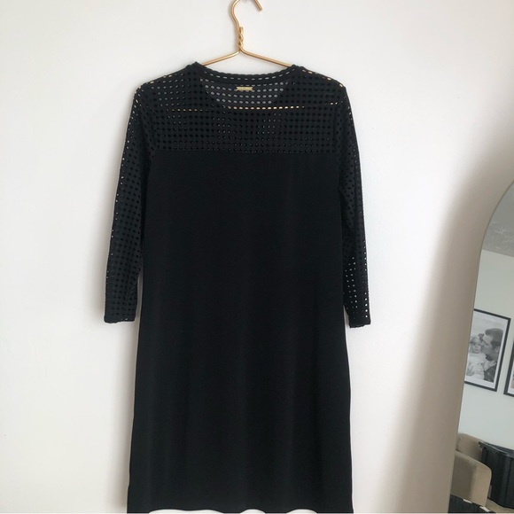 Black Mesh Michael Kors Dress - Picture 7 of 7